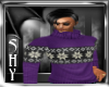 Winter Sweater Purple