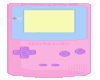 Pink animated Game Boy