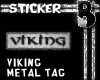 Viking Metal Tag