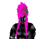 pinkblack punk hair