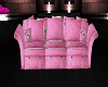 royal pink couch