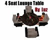 4 seat lounge table 