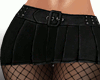Fishnet + Black Skirt