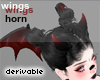 Devil Wings+Horn