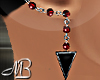 -MB- Ines Earrings Red