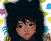 ML| Hat bear blue dark.