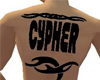 Tattoo male Cypher