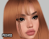 Jena Ginger Bangs