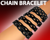 Emo Black Chain Bracelet