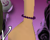 (V)  Purple bracelet L