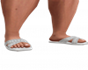 sandalias blancas