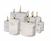 -MiW- White candles