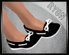 R. Girl Black Shoes