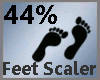 Feet Scaler 44% M