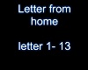Letter from home