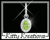 [KK]Peridot Drop Earings