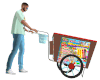 Beach Seller Cart /Avy M