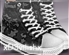 ✘Camo Black  Sneakers
