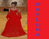 Sky's Red Ball Gown