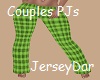 Couples PJ Pants Lime