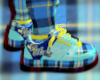 Plaid Vybez AF1s