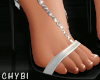 C~Silver NYE Heels