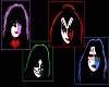 Kiss Group Neon Sign