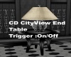 CD CityViewn End Table