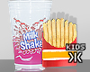 Milk shake & fries!