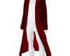 Dark Red Knit Overcoat