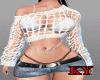 KIKY WHITE NET TOP