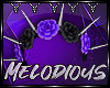 M♪ Purple Goth Tiara