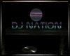 DJ Nation Sign Purple