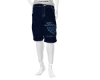stud/stem jeans jorts