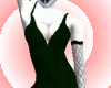 Green Slik Dress