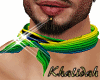 K♛-Tied neck scarf M