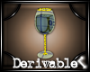 *T Drink Glass Derivable