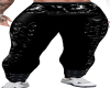 PANTS GOTIC BLACK  LEGS