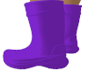 water boots purple