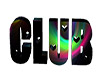 Multicolored Club Sign