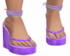 Beth Purple Heels
