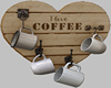 Heart Coffee Mug Holder