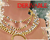 Derivable pearl necklace