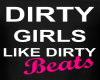 (J)Dirty Girls Dj Poster