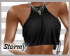 !S Halter Black