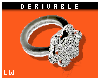>Diamond Wedding Ring LF