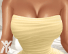 YA.Yellow Sheer Dress