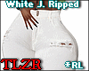 White Jeans Ripped *RL