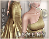 [Is] Gala Bow Dress Gold