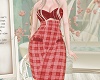 ribbon gown red